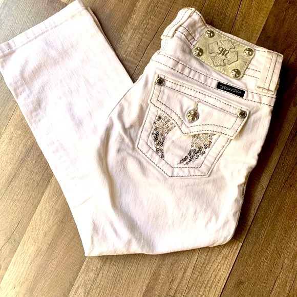 Miss Me Denim - MISS ME Capri white Jeans